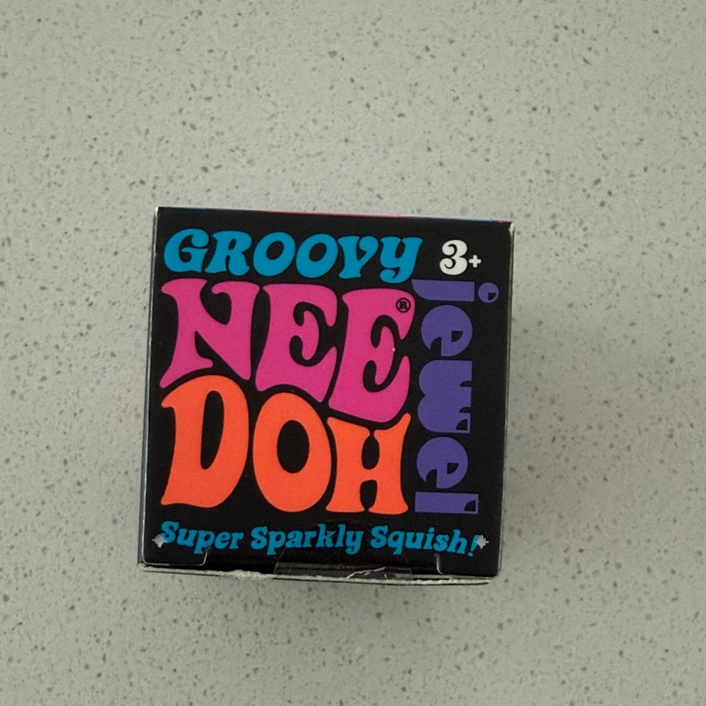 Teenie Nee Doh Jewel Squish Pink Purple
